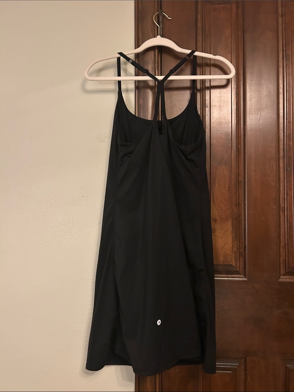 HALARA True Black Tennis Slip Dress with Strappy Back - Picture 4 of 8